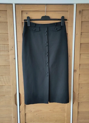 🇫🇷 Jupe midi droite noire vintage 40/42 comme neuve – années 90 – fabriquée en France, brand: Vintage Dressing, condition: Very good, size: L / 40 / 12, €20.00, €21.70 includes Buyer Protection