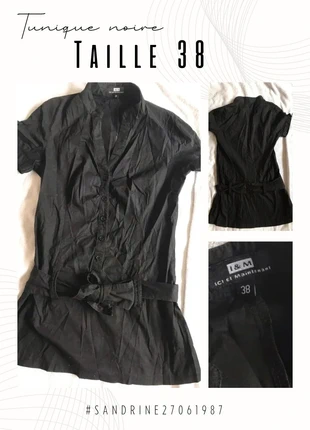 Tunique noire 🌷 Taille 38 🌷 Ici et Maintenant, marque: ici et maintenant, état: Très bon état, taille: M / 38 / 10, 3,00 €, 3,85 € Protection acheteurs incluse
