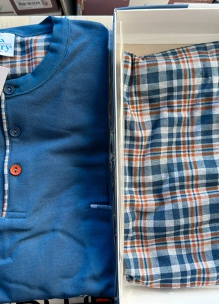 Pigiama uomo caldo cotone piyama homme pajamas man boy heren pyjama Herrenpyjamas Warmer Herren, marke: Gary, zustand: Neu, mit Etikett, größe: XXL, 35,00 €, 37,45 € inklusive Vinted-Käuferschutz