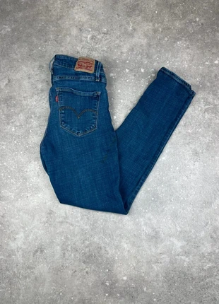 Pantalon Jean Lévis 721 High Rise Skinny FR30 W20 L30 Femme Bleu Foncé #J221, marca: Levi's, estado: Muito bom, tamanho: XXXS / 30 / 2, €19.99, €21.69 inclui Proteção do Comprador Pro