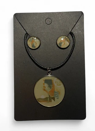 Sleeping With Sirens Let's Cheers to This Album Cover Necklace & Earrings Set, brand: no brand, condition: Very good, £12.00, £13.30 includes Buyer Protection