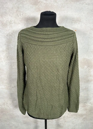 Pull Maille Torsadée Cable Knit Vintage Croft & Barrow vert olive texturé taille M, marque: Vintage Dressing, état: Très bon état, taille: M / 38 / 10, 15,00 €, 16,45 € Protection acheteurs (Pro) incluse