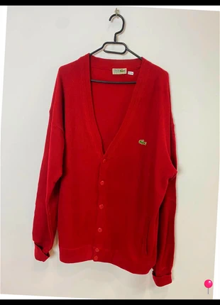 Cardigan Lacoste, merk: Lacoste, staat: Heel goed, maat: XL / 42 / 14, € 18,00, € 19,60 inclusief Kopersbescherming