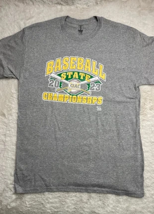 1285. T-shirt Gildan L gris – CIAC Baseball State Championships 2023, brand: Gildan, condition: Very good, size: L, €10.00, €11.20 includes Buyer Protection