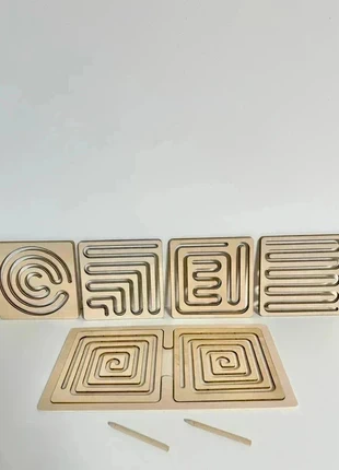 10 Planches pré écriture pédagogie Montessori lecture enfant en bois, marke: Montessori, zustand: Neu, größe: 4 Jahre / 104, 17,90 €, 19,50 € beinhaltet Vinted-Käuferschutz Pro