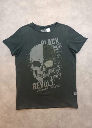 Much More “Revolt Skull” Urban Denim Tee – Size M, marque: Graphic Tee, état: Très bon état, taille: M, 13,00 €, 14,35 € Protection acheteurs incluse