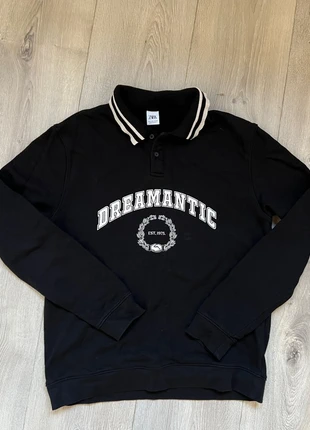 Sudadera polo ZARA con bordado – look universitario, marca: Zara, estado: Muy bueno, tamaño: L, 16,00 €, 17,50 € Protección al comprador incluida