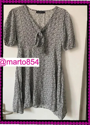 Robe fleurie Taille M/L Neuve Noir et Blanc Jolio & Co Femme, marque: Jolio & Co, état: Neuf sans étiquette, taille: M / 38 / 10, 3,25 €, 4,11 € Protection acheteurs incluse