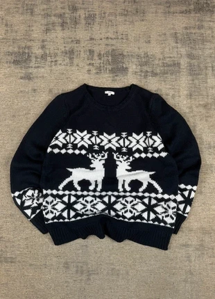 Pullover Boxy Natale, brand: Vintage Dressing, condizioni: Ottime, taglia: S / IT 40 / EU 36, €15.00, €16.45 include la Protezione acquisti Pro