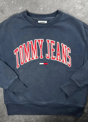 Sweat Tommy Jeans bleu marine logo brodé rouge blanc - M homme - coton AA 226, marque: Tommy Jeans, état: Très bon état, taille: M, 16,00 €, 17,50 € Protection acheteurs (Pro) incluse