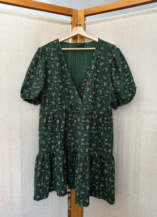 Robe courte fleurie ASOS, brand: ASOS, condition: New without tags, size: XXL / 44 / 16, €7.00, €8.05 includes Buyer Protection