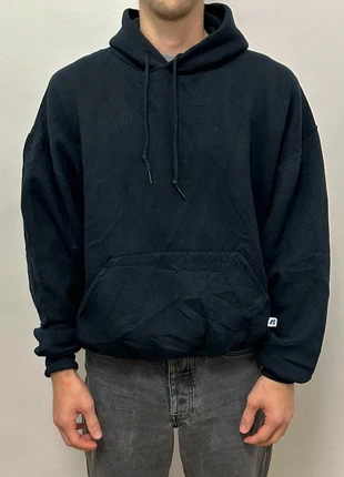 Sweat à capuche oversize vintage noir, marque: Vintage Dressing, état: Très bon état, taille: M, 14,00 €, 15,40 € Protection acheteurs incluse