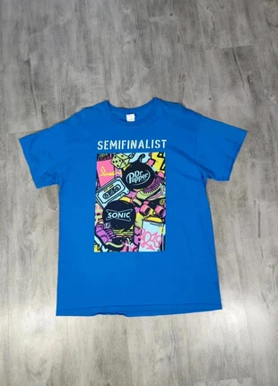 T-shirt Dr Pepper Sonic Games 90's Vintage Bleu Taille L Homme, marke: Gildan, zustand: Gut, größe: L, 10,00 €, 11,20 € beinhaltet Vinted-Käuferschutz Pro