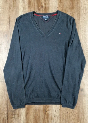 Pull col V noir Tommy Hilfiger Pima Cotton taille M, marque: Tommy Hilfiger, état: Bon état, taille: M, 5,00 €, 5,95 € Protection acheteurs (Pro) incluse