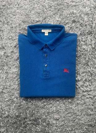 Burberry - Polo bleu - Taille S, marque: Burberry, état: Bon état, taille: S, 17,00 €, 18,55 € Protection acheteurs incluse