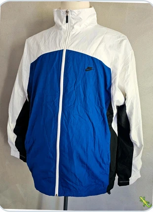 Veste coupe vent nike athletics bleu blanc noir année 2000 taille XXL, brand: Nike, condition: Very good, size: XXL, €34.90, €37.35 includes Buyer Protection Pro