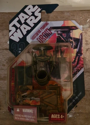 Star Wars Mustafar panning droid, 30th anniversary edition, merk: Hasbro, staat: Nieuw met prijskaartje, € 20,00, € 21,70 inclusief Kopersbescherming