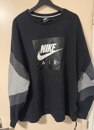 Nike Air sweatshirt – zwart grijs blokdesign – oversized fit – maat XXL, brand: Nike, condizioni: Ottime, taglia: XXL, €17.99, €19.59 include la Protezione acquisti