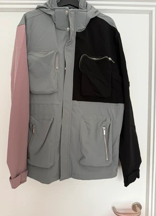 Maniere de Voir cargo/utility jacket with detachable hood, brand: Manière De Voir, condition: Very good, size: L, £15.00, £16.45 includes Buyer Protection