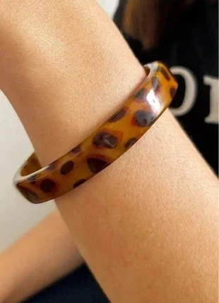 Bracelet rigide style léopard – diamètre 7 cm, estado: Muito bom, €9.50, €10.68 inclui Proteção do Comprador