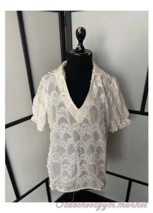 Old Money Blouse, marque: Shein, état: Très bon état, taille: XL / 42 / 14, 7,00 €, 8,05 € Protection acheteurs incluse