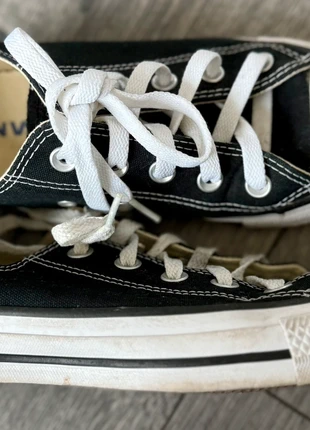 Converse noires et blanches – T.36, marca: Converse, estado: Bueno, tamaño: 36, 12,50 €, 13,83 € Protección al comprador incluida