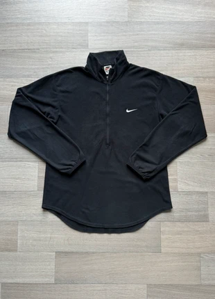 Polaire veste Demi zip Nike Therma-Fit vintage 90’s solo swoosh noir / Taille M, marke: Nike, zustand: Sehr gut, größe: M, 35,00 €, 37,45 € inklusive Vinted-Käuferschutz