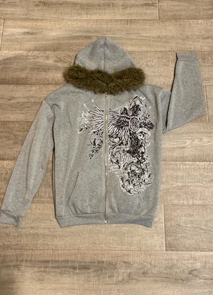 Y2K Zipper Jacket, brand: Affliction, condizioni: Nuovo senza cartellino, taglia: L, €45.00, €47.95 include la Protezione acquisti