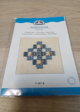 Kit à broder Hardanger, marque: DMC, état: Neuf sans étiquette, 1,00 €, 1,75 € Protection acheteurs incluse