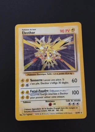 Electhor 16/102, marke: Pokémon, zustand: Zufriedenstellend, 30,00 €, 32,20 € inklusive Vinted-Käuferschutz