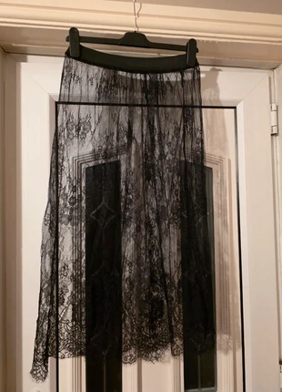 Sheer lace skirt, brand: unknown, condition: New without tags, size: S / UK 8-10, £5.95, £6.95 includes Buyer Protection