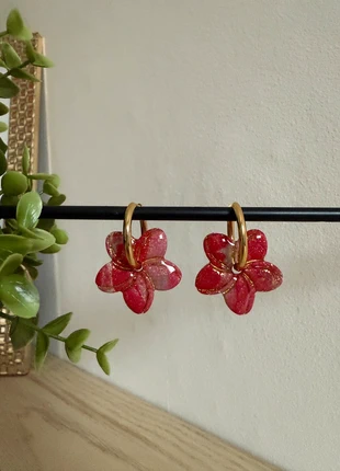 Pampilles 3cm fleur. Sans creole, état: Très bon état, 3,50 €, 4,38 € Protection acheteurs (Pro) incluse