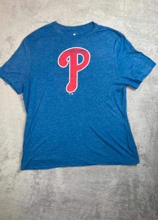 T-shirt uni 100% coton Fanatics MLB Baseball Philadelphie Phillies - bleu - XL homme, marque: MLB, état: Très bon état, taille: XL, 7,10 €, 8,16 € Protection acheteurs (Pro) incluse