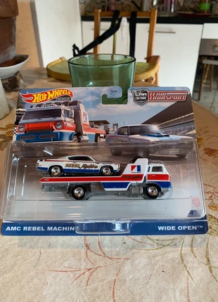 Hot Wheels Premium Team Transport AMC Rebel Machine Wide Open, marke: Hot Wheels, zustand: Neu, mit Etikett, größe: Frühchen, bis 44, 34,00 €, 36,40 € inklusive Vinted-Käuferschutz