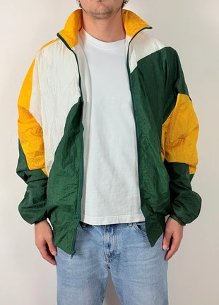 Veste de survêtement vintage américaine jaune et verte | 2XL, brand: Vintage Dressing, condizioni: Ottime, taglia: XXL, €15.00, €16.45 include la Protezione acquisti Pro