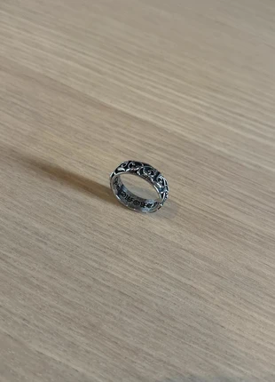 Bague argentée Y2K grunge streetwear unisexe acier inoxydable, brand: CHROME, condition: New with tags, size: Adjustable, €9.90, €11.10 includes Buyer Protection