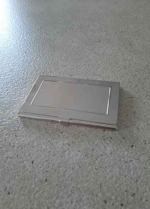 Etui porte-cartes en inox, état: Très bon état, 3,00 €, 3,85 € Protection acheteurs incluse