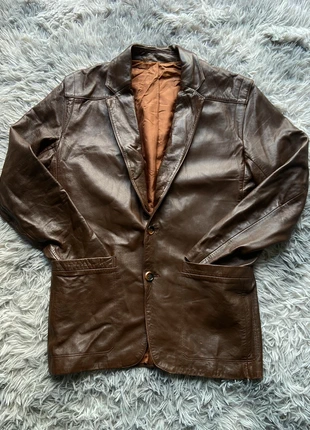 Veste en cuir Marron Style Vintage Rétro Taille L homme, marque: Vintage Dressing, état: Bon état, taille: L, 14,90 €, 16,35 € Protection acheteurs incluse