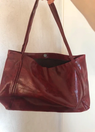 Sac cabas en simili cuir bordeaux, marque: CHIC, état: Très bon état, 7,00 €, 8,05 € Protection acheteurs incluse
