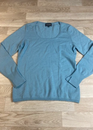 Bc19 - Éric Bompard Pull col rond bleu ciel 70  cachemire / 30 soie Taille L, merk: Eric Bompard, staat: Goed, maat: L / 40 / 12, € 39,00, € 41,65 inclusief Kopersbescherming Pro