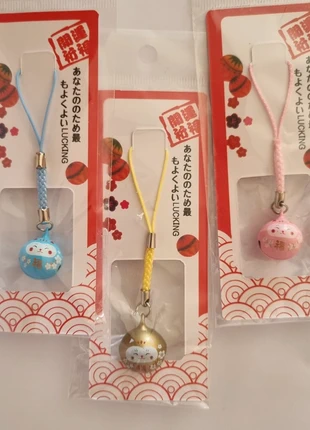 Charm grelot porte bonheur japonais maneki neko, estado: Muy bueno, 8,50 €, 9,63 € Protección al comprador incluida