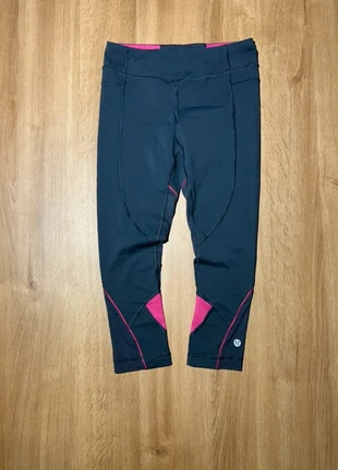Lululemon legging capri noir rose taille 4 femme running yoga fitness sport respirant, marque: Lululemon, état: Très bon état, taille: S / 36 / 8, 20,00 €, 21,70 € Protection acheteurs incluse