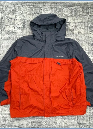 veste imperméable columbia vintage logo brodé orange taille XXL coupe-vent outdoor randonnée, brand: Columbia, condition: Very good, size: XXL, €33.00, €35.35 includes Buyer Protection