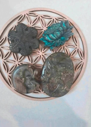 Lot cristaux figurines labradorite lithothérapie, brand: labradorite, condition: New without tags, €20.00, €21.70 includes Buyer Protection