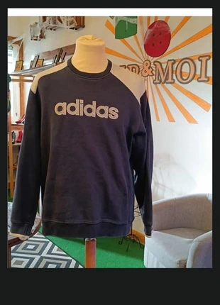 Sweat bleu marine Adidas – Taille M – réf 113, brand: adidas, condition: Very good, size: M, €20.00, €21.70 includes Buyer Protection Pro