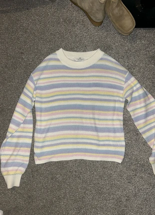 Pastel striped jumper, brand: H&M, condition: New without tags, size: 10 years / 140 cm, £3.20, £3.76 includes Buyer Protection