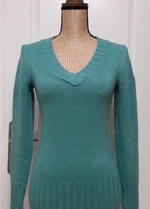 Pull bleu aquamarine, brand: Bonprix, condition: Satisfactory, size: S / 36 / 8, €1.50, €2.28 includes Buyer Protection