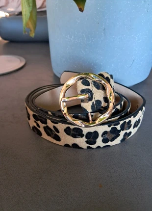 Ceinture léopard 🐆 vintage, marque: Dimensions, état: Neuf sans étiquette, taille: 105 cm, 7,00 €, 8,05 € Protection acheteurs incluse