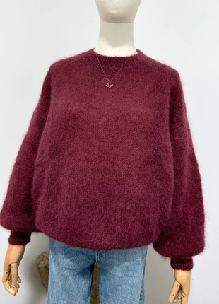 Pull mohair bordeaux, marque: la maille parisienne, état: Neuf avec étiquette, taille: Taille unique, 68,00 €, 72,10 € Protection acheteurs (Pro) incluse