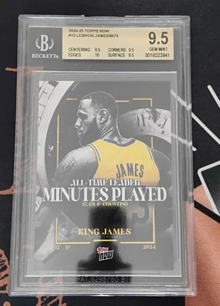 Beckett 9.5 Lebron James, marque: Topps, état: Très bon état, 39,99 €, 42,69 € Protection acheteurs (Pro) incluse